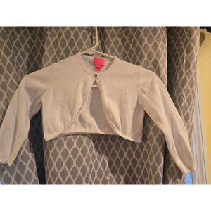 Lilly Pulitzer Cream Cropped Cardigan